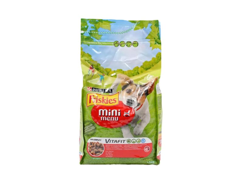 FRISKIES ΣΚΥΛΟΥ ΞΗΡΑ 1.5KG MiniMenu ΚΙΒ.6ΤΜΧ