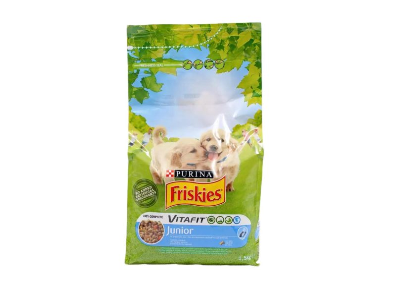 FRISKIES ΣΚΥΛΟΥ ΞΗΡΑ 1.5KG JUNIOR ΚΟΤΟΠΟΥΛΟ ΚΙΒ.6TMX