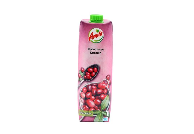 ΑΜΙΤΑ 1.0LT Nec. CRANBERRY // ΚΙΒ.12x1.0LT