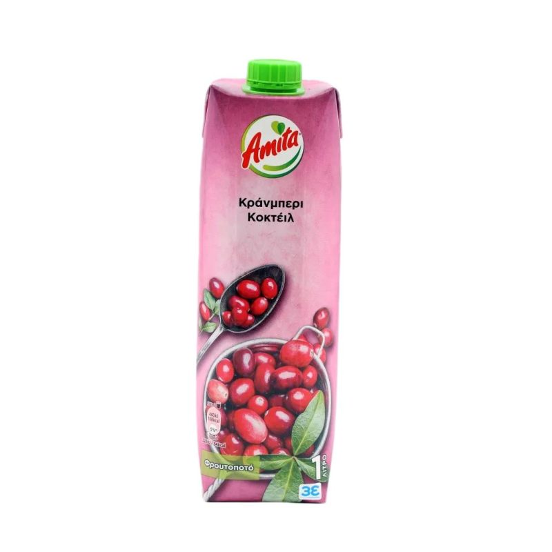 ΑΜΙΤΑ 1.0LT Nec. CRANBERRY // ΚΙΒ.12x1.0LT