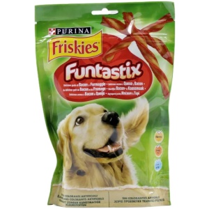 FRISKIES ΣΚΥΛΟΥ FUNTASTIX Μπέικον/Τυρί ΚΙΒ.6x175gr