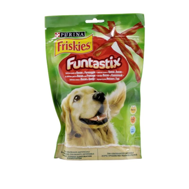 FRISKIES ΣΚΥΛΟΥ FUNTASTIX Μπέικον/Τυρί ΚΙΒ.6x175gr