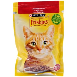 FRISKIES ΓΑΤΑ POUNCH (NEW) ΒΟΔΙΝΟ ΚΙΒ.26x85gr