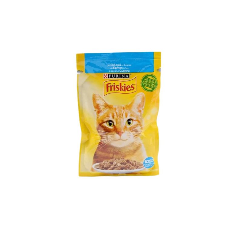 FRISKIES ΓΑΤΑ POUNCH (NEW) ΣΟΛΩΜΟΣ ΚΙΒ.26x85gr