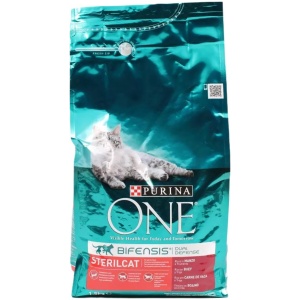 PURINA ONE STERILCAT ΜΟΣΧΑΡΙ/ΣΙΤΑΡΙ ΚΙΒ.6x1.5kg