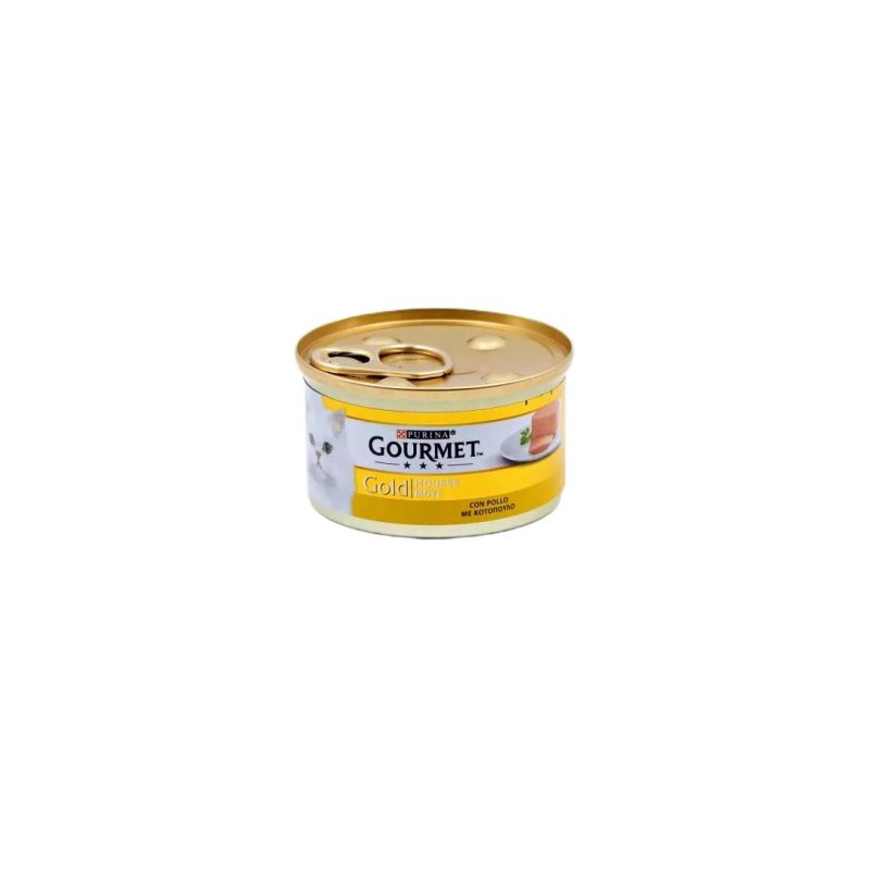 PURINA GOURMET GOLD ΜΟΥΣ ΚΟΤΟΠΟΥΛΟ ΚΙΒ.24x85gr