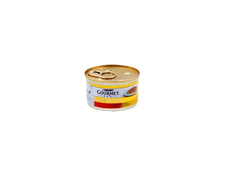 PURINA GOURMET GOLD DUO ΒΟΔΙΝΟ/ΚΟΤΟΠ. ΚΙΒ.24x85gr