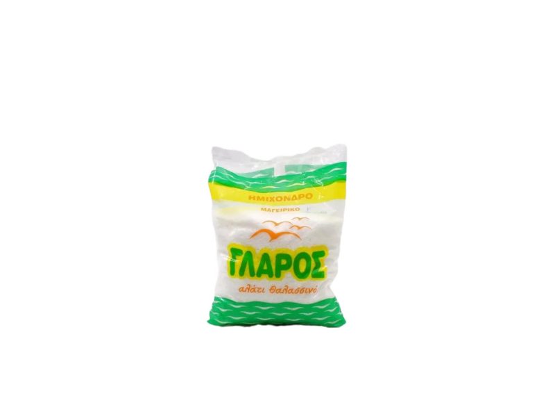 ΑΛΑΤΙ ΓΛΑΡΟΣ ΣΑΚΟΥΛΑΚΙ ΗΜΙΧΟΝΔΡΟ 1KG ΚΙΒ.10x1KG