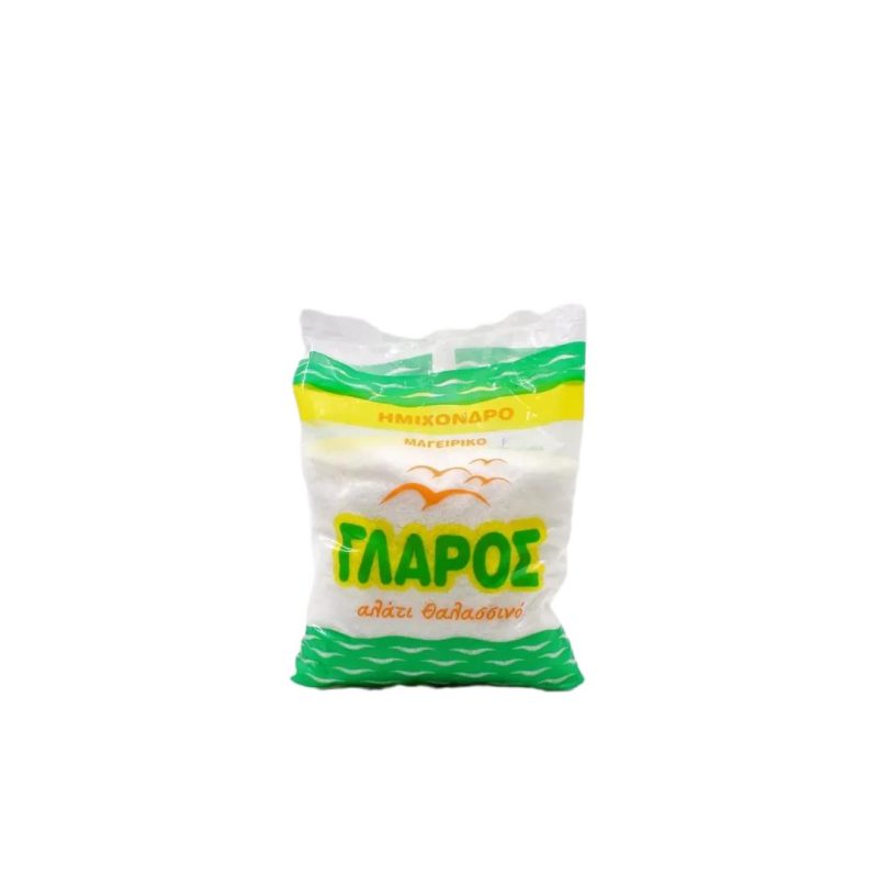 ΑΛΑΤΙ ΓΛΑΡΟΣ ΣΑΚΟΥΛΑΚΙ ΗΜΙΧΟΝΔΡΟ 1KG ΚΙΒ.10x1KG