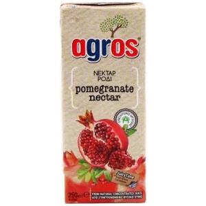 AGROS 250ml ΝΕΚΤΑΡ ΡΟΔΙ ΚΙΒ.27ΤΜΧ