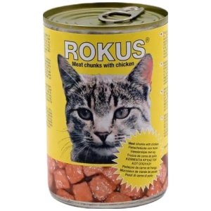 ΚΟΝΣΕΡΒΑ ΓΑΤΑΣ ROKUS ΚΙΤΡΙΝΗ ΚΙΒ.24x410gr (ΚΟΤ/ΛΟ)