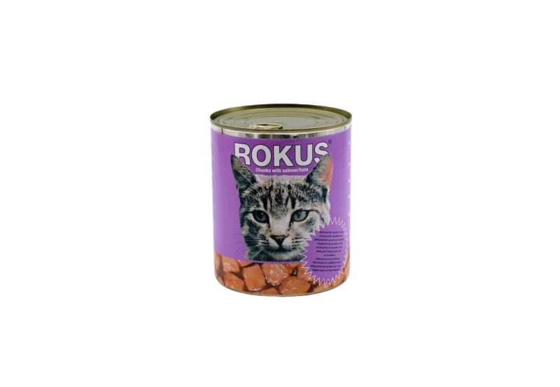 ΚΟΝΣΕΡΒΑ ΜΕΓΑΛΗ ΓΑΤΑΣ ROKUS ΜΩΒ ΚΙΒ.12x800gr