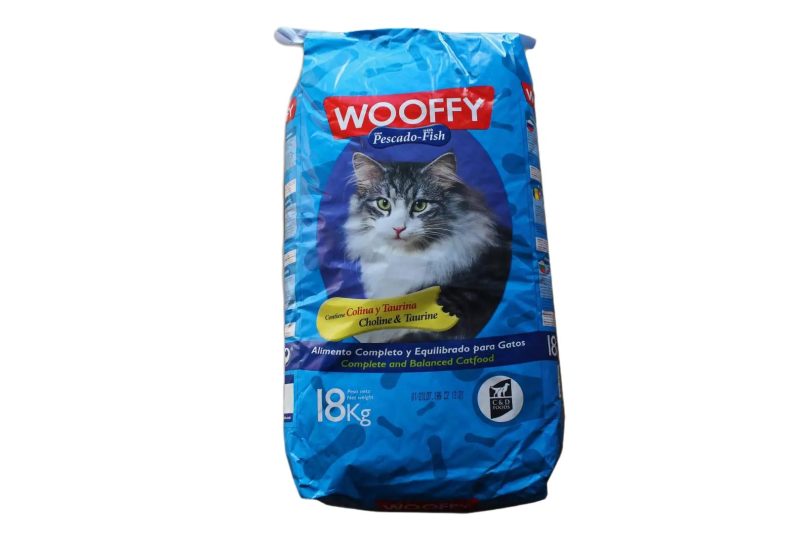 ΓΑΤΟΤΡΟΦΗ WOOFFY ΨΑΡΙ 18KG (ΜΠΛΕ)