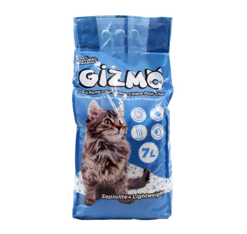 ΑΜΜΟΣ ΓΑΤΑΣ GIZMO 5KG (ΜΠΛΕ)