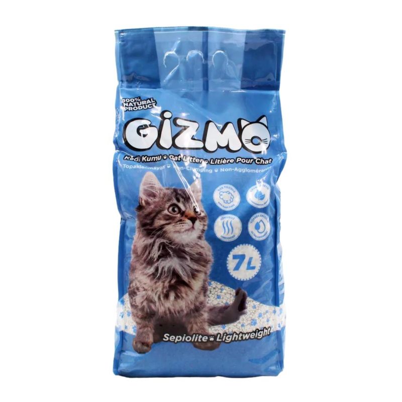 ΑΜΜΟΣ ΓΑΤΑΣ GIZMO 5KG (ΜΠΛΕ)