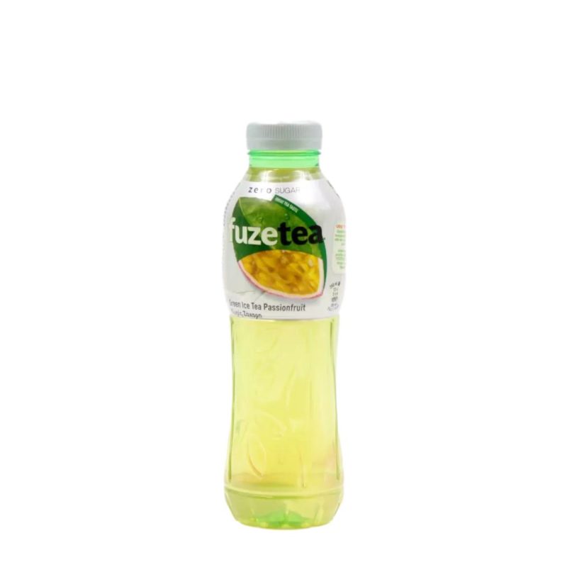 FUZE 500ml ZERO PASSION FRUIT PET GreenTea // ΚΙΒ.12x500ml