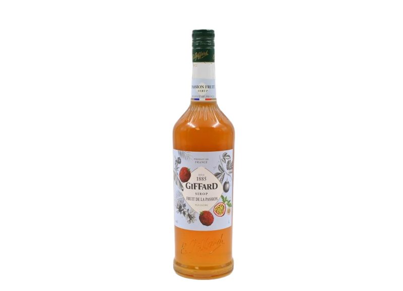 ΣΙΡΟΠΙ GIFFARD PASSION FRUIT ΚΙΒ.6x1LT