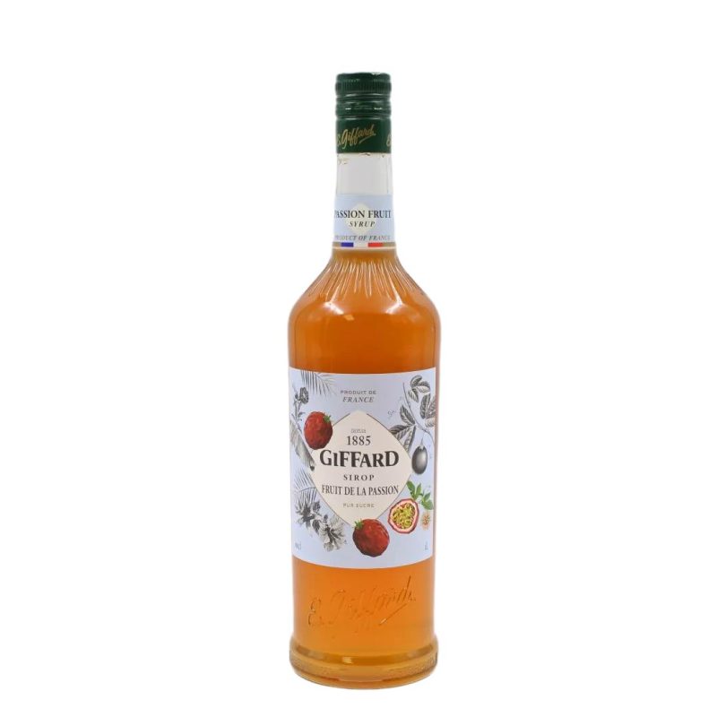 ΣΙΡΟΠΙ GIFFARD PASSION FRUIT ΚΙΒ.6x1LT