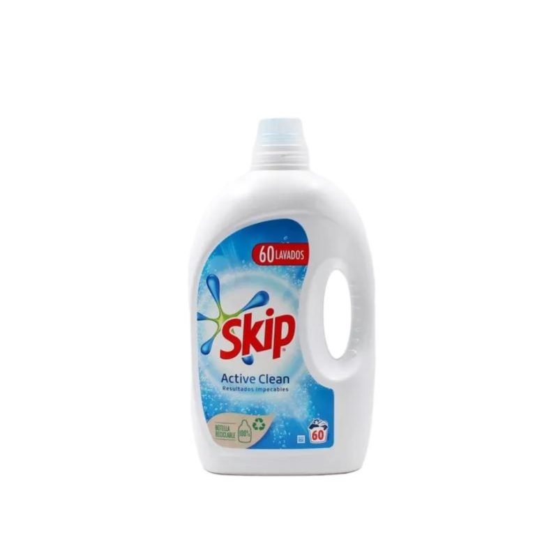 SKIP ΥΓΡΟ ΠΛΥΝΤΗΡΙΟΥ ACTIVE (60 ΜΕΖ) ΚΙΒ.2x3.0LT