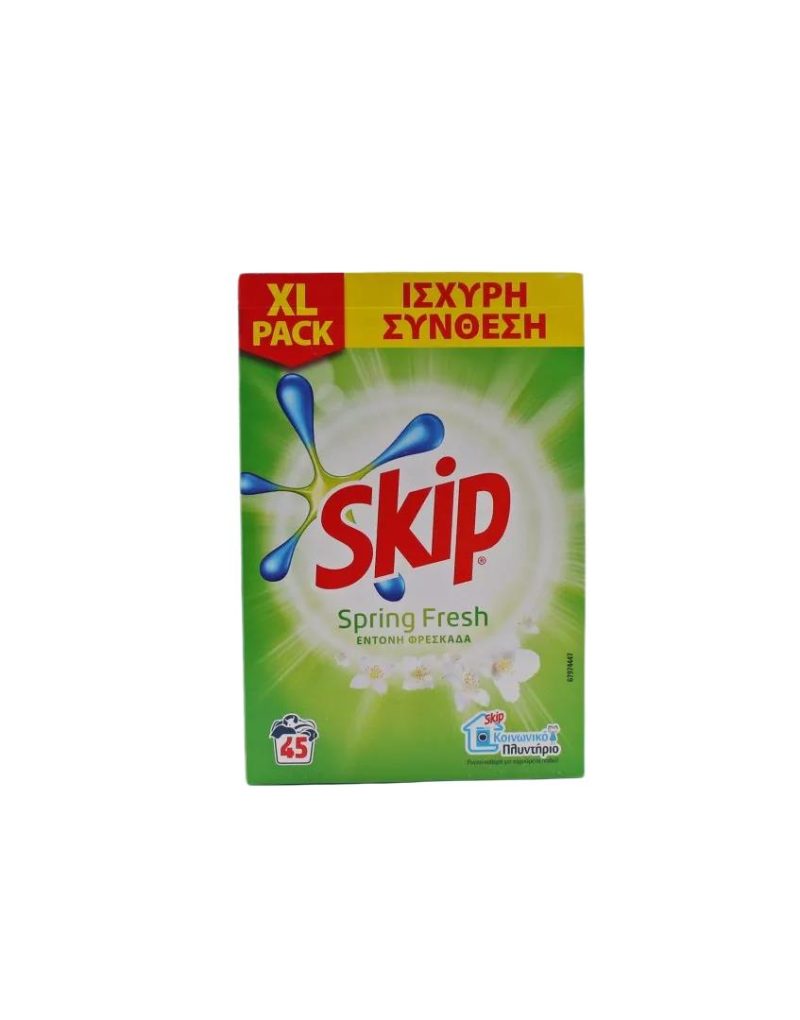 SKIP ΣΚΟΝΗ SPRING FRESH 2.925KG - 45ΜΕΖ