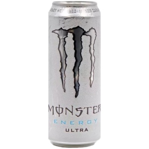 MONSTER 500ml ΑΣΗΜΙ ULTRA ZERO KIB.24x500ml