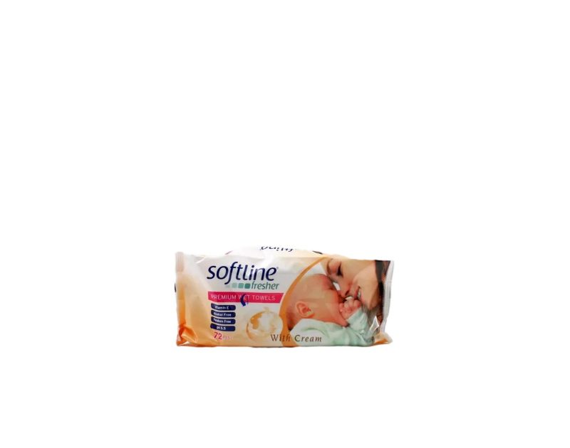 ΜΩΡΟΜΑΝΤΗΛΑ SOFTLINE CREAM 72ΤΜΧ (ΠΟΡΤΟΚΑΛΙ) ΚΙΒ.36ΤΜΧ