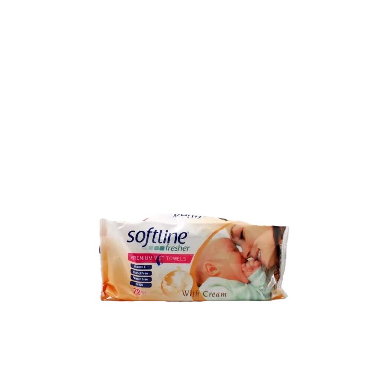 ΜΩΡΟΜΑΝΤΗΛΑ SOFTLINE CREAM 72ΤΜΧ (ΠΟΡΤΟΚΑΛΙ) ΚΙΒ.36ΤΜΧ