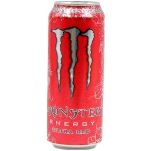 MONSTER 500ml ΚΟΚΚΙΝΟ ULTRA RED ΚΙΒ.24x500ml