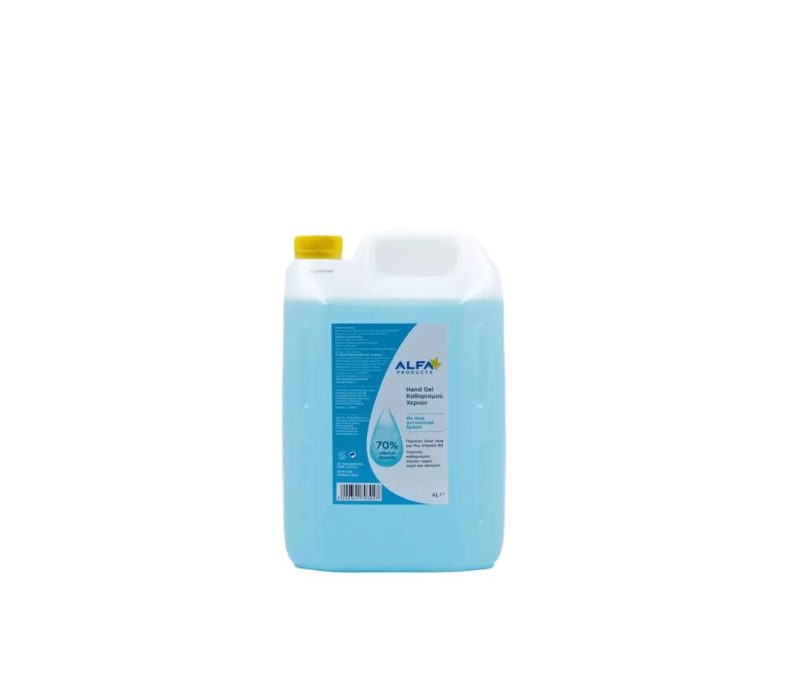 ΑΝΤΙΣΗΠΤΙΚΟ 4LT GEL ALFA (70%) ΚΙΒ.4x4LT