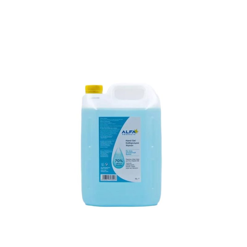 ΑΝΤΙΣΗΠΤΙΚΟ 4LT GEL ALFA (70%) ΚΙΒ.4x4LT