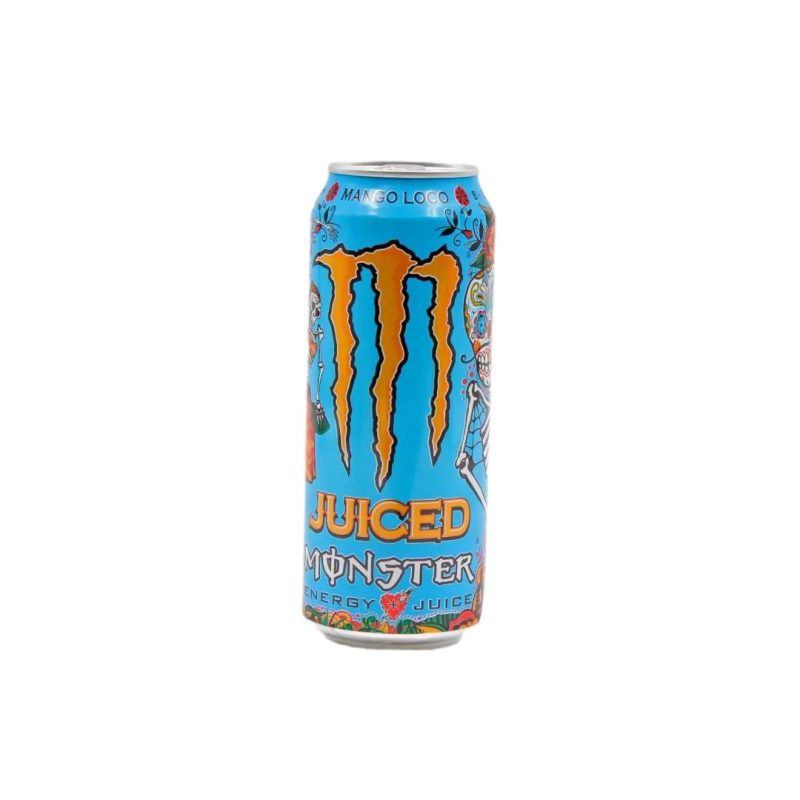 MONSTER 500ml ΓΑΛΑΖΙΟ MANGO LOCO ΚΙΒ.24x500ml