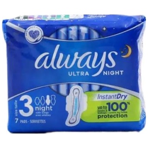 ALWAYS ULTRA PLUS NIGHT (7 TMX) ΚΙΒ.20ΤΜΧ