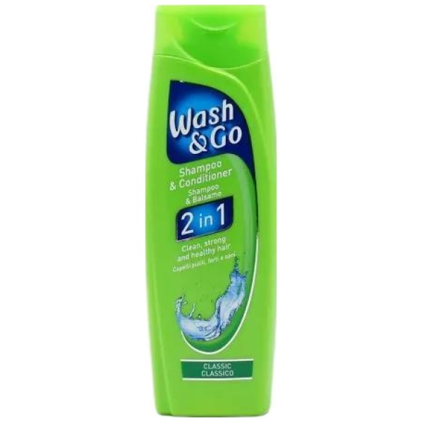 WASH & GO Shampoo 200ml ΚΙΒ.9ΤΜΧ