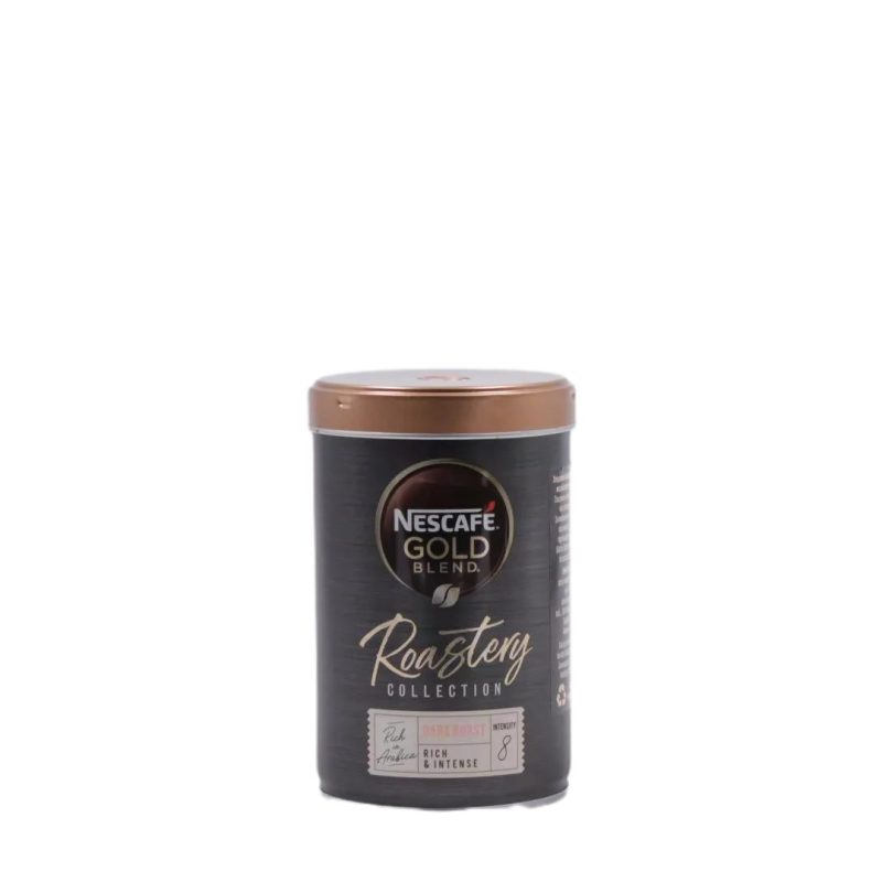 NESCAFE GOLD Roastery DarkRoast 100gr ΚΙΒ.6x100gr (Μαύρο)