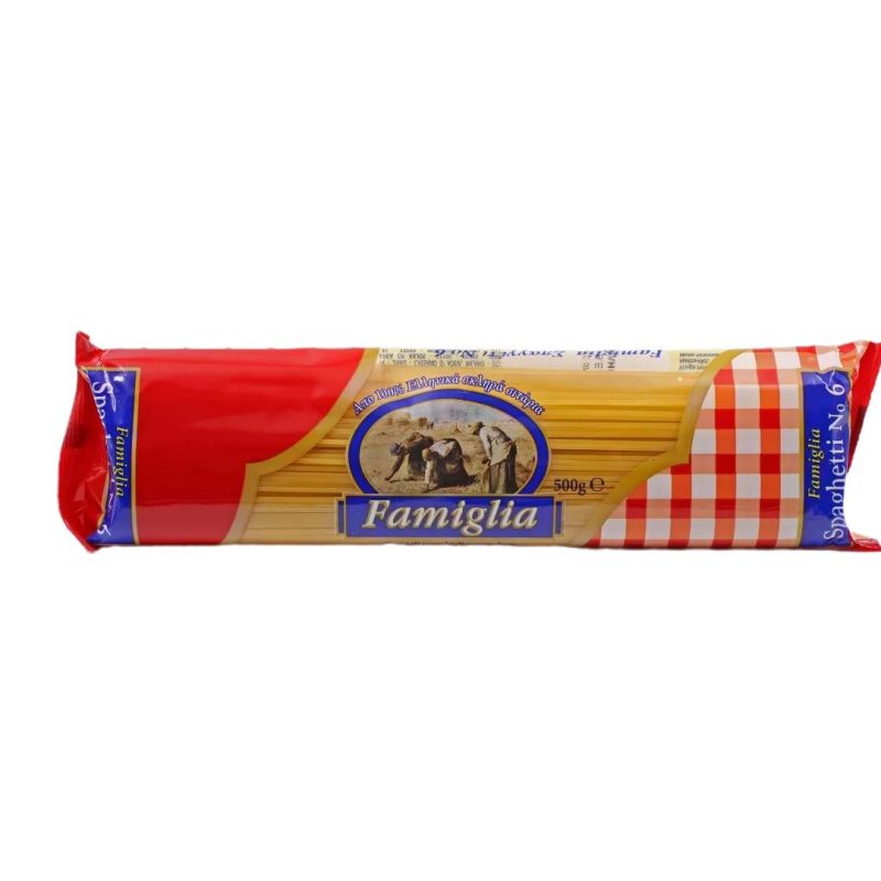 ΖΥΜΑΡΙΚΑ FAMIGLIA Nο6 SPAGHETTI ΚΙΒ.24x500gr