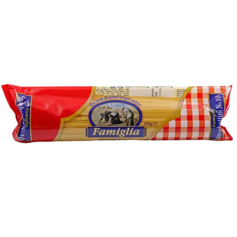 ΖΥΜΑΡΙΚΑ FAMIGLIA Nο10 SPAGHETTINI ΚΙΒ.24x500gr