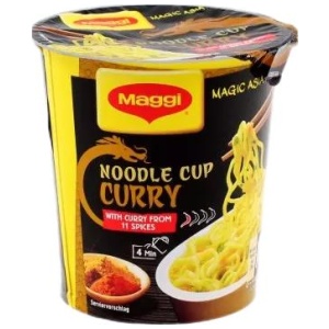 MAGGI NOODLES MAGIC ASIA CURRY ΚΙΒ.8x63gr