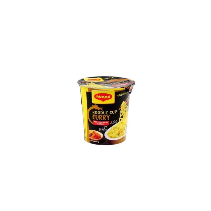 MAGGI NOODLES MAGIC ASIA CURRY ΚΙΒ.8x63gr