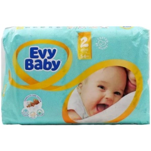 ΠΑΝΕΣ ΠΑΙΔΙΚΕΣ EVY Νο2 (3-6kg) ΚΙΒ.4x54ΤΜΧ