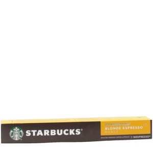 NESPRESSO StarBucks Capsuls (06) BLONDE ESPRESSO 10Caps ΚΙΒ.12x53gr