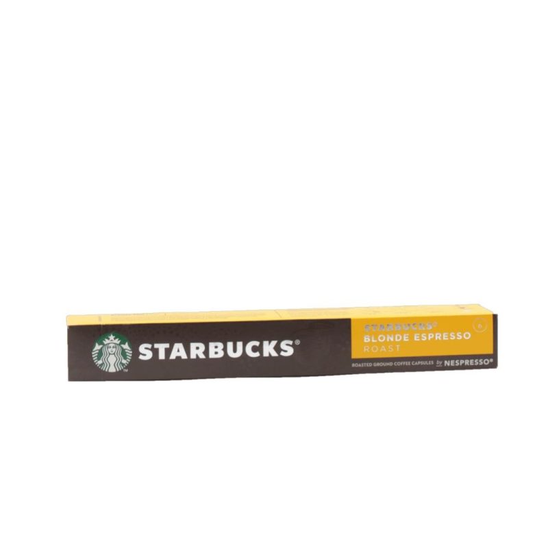 NESPRESSO StarBucks Capsuls (06) BLONDE ESPRESSO 10Caps ΚΙΒ.12x53gr