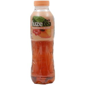 FUZE 500ml ΡΟΔΑΚΙΝΟ/ΙΒΙΣΚΟΣ PET BlackTea // ΚΙΒ.12x500ml