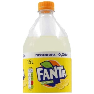 PROMO 1.5LT FANTA ΛΕΜΟΝΙ // ΚΙΒ.6x1.5LT (-0,30€)