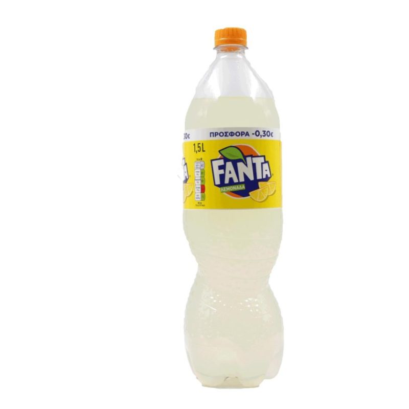 PROMO 1.5LT FANTA ΛΕΜΟΝΙ // ΚΙΒ.6x1.5LT (-0,30€)