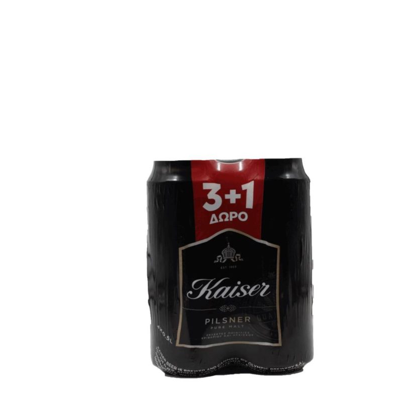 KAISER PROMO ΚΟΥΤΙ 500ml // ΚΙΒ.6x4Px500ml (3+1Δ)