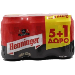 HENNINGER PROMO ΚΟΥΤΙ 330ml // ΚΙΒ.4x6Px330ml (5+1Δ)