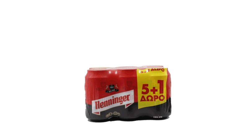 HENNINGER PROMO ΚΟΥΤΙ 330ml // ΚΙΒ.4x6Px330ml (5+1Δ)