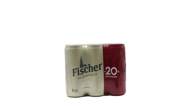 FISCHER PROMO ΚΟΥΤΙ 330ml // ΚΙΒ.4x6Px330ml (-20%) Α/Ζ