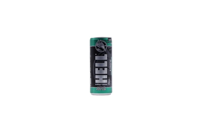 HELL ENERGY 250ml StrongFocus +20% Caffeine ΚΙΒ.24x250ml