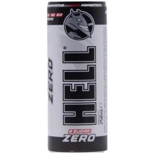 HELL ENERGY 250ml ZERO SUGAR ΚΙΒ.24x250ml